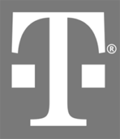 T-Mobile black and white logo
