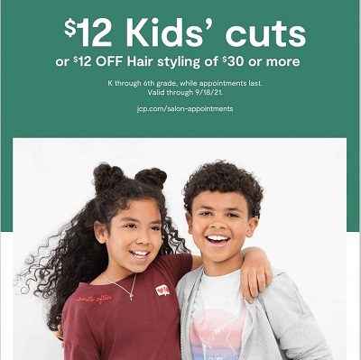$12 Kids’ Cuts at JCP Salon icon
