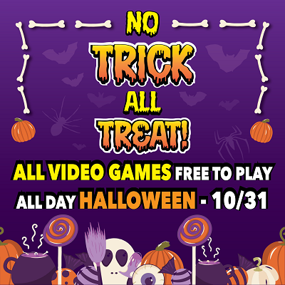 No Trick! All Treat! All Video Games Free on Halloween! icon