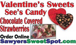 Chocolate Dipped Strawberries and See’s Candies icon