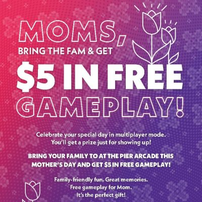 $5 in Free Game Play for Moms! icon