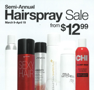 JCP Semi Annual Hairspray Sale icon